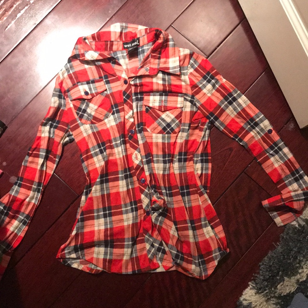 Flannel style shirt